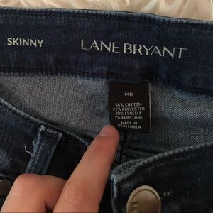 Lane Bryant Jeans - π Lane Bryant | Skinny Dark Frayed Hem Jeans π Lane Bryant Jeans - π Lane Bryant | Skinny Dark Frayed Hem Jeans π